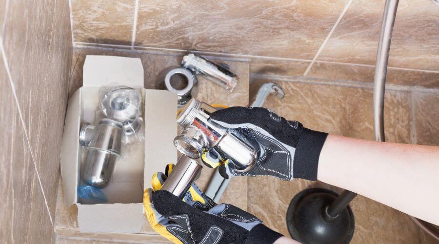 Professional gutter cleaning in New Stuyahok, AK
